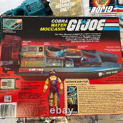 GI Joe Action Force COBRA WATER MOCCASIN With Copperhead VINTAGE, 1984 Hasbro