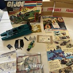 GI Joe Action Force COBRA WATER MOCCASIN With Copperhead VINTAGE, 1984 Hasbro