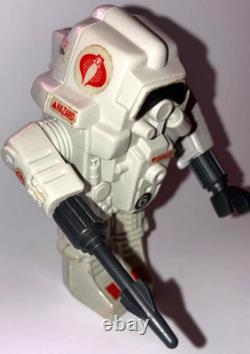 GI Joe Action Force Cobra SNAKE Armour'RARE' includes reproduction rubber parts