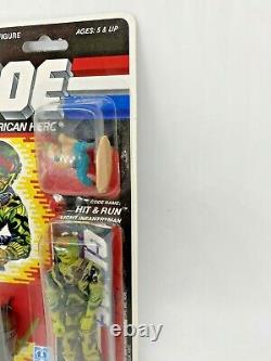 GI Joe, Action Force, Hit and Run MOC, CARDED, 1980s, NEW, NEVER OPENED