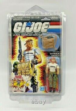 GI Joe Action Force, OUTBACK MOC, CARDED, NEW, NEVER USED, MINT ON CARD, 1980S