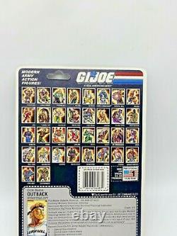 GI Joe Action Force, OUTBACK MOC, CARDED, NEW, NEVER USED, MINT ON CARD, 1980S