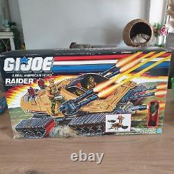 GI Joe Action Force Raider Vehicle 1989 Vintage Sealed Box