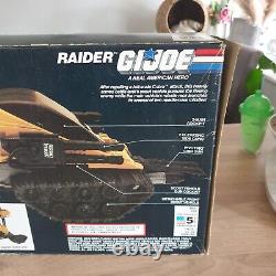 GI Joe Action Force Raider Vehicle 1989 Vintage Sealed Box