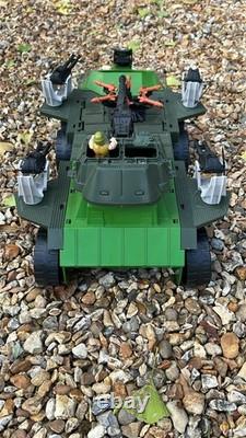 GI Joe, Action Force Rolling Thunder near complete with Armadillo