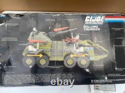 GI Joe Action Force Rolling Thunder with Armadillo Box and Instructions