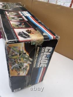 GI Joe Action Force Rolling Thunder with Armadillo Box and Instructions