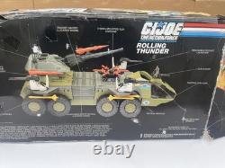 GI Joe Action Force Rolling Thunder with Armadillo Box and Instructions