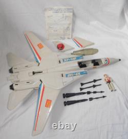 GI Joe Action Force Skystriker XP-14F Combat Jet Nr Complete 1985