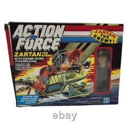 GI Joe, Action Force Swamp Skier / Chameleon & Zartan boxed with insert