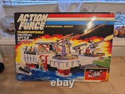 GI Joe Action Force Transportable Tactical Battle Platform 1985 Boxed