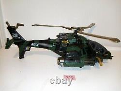 GI Joe/ Action Force Vehicle Night Attack Chopper (Working) 119