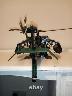 GI Joe/ Action Force Vehicle Night Attack Chopper (Working) 119