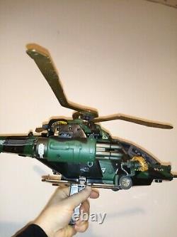 GI Joe/ Action Force Vehicle Night Attack Chopper (Working) 119