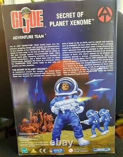 GI Joe Adventure Team Secrets Of Planet Xenome 12 Red Alien & Astronaut -NIB