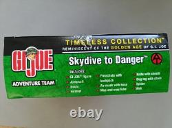 GI Joe Adventure Team Skydive To Danger figure Vintage 2003 Boxed Action Man