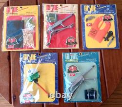 GI Joe Anniversary Edition (Action Man) Accessory carded sets x 5