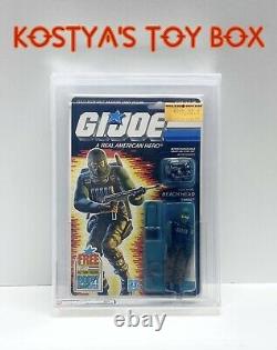 GI Joe BEACHHEAD 1986 MOC AFA 80 Hasbro Vintage Factory Sealed Action Figure