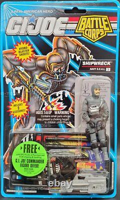 GI Joe Battle Corps Shipwreck 4 Figure with Hydro-Blaster 1993 Hasbro 81003 NRFP