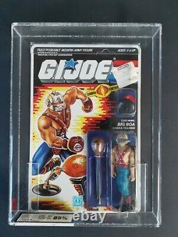 GI Joe COBRA BIG BOA ACTION FORCE GRADED 1986 Series 5 Moc Sealed UKG85 AFA