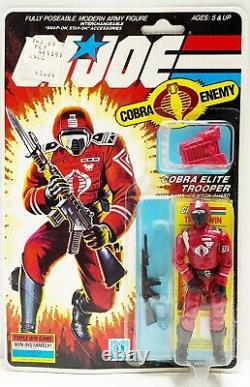 GI Joe CRIMSON GUARD 1985 MOC MOSC Hasbro Vintage Factory Sealed Action Figure