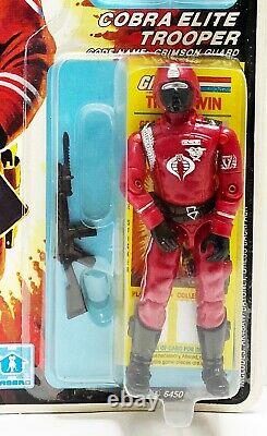 GI Joe CRIMSON GUARD 1985 MOC MOSC Hasbro Vintage Factory Sealed Action Figure