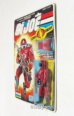 GI Joe CRIMSON GUARD 1985 MOC MOSC Hasbro Vintage Factory Sealed Action Figure