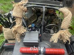 GI Joe Chenowth Tactical Dune Buggy 24 with figures