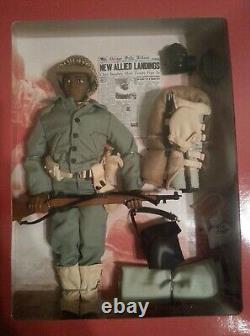 GI Joe Classic Collection D-Day Solute African American 12 Action Figure