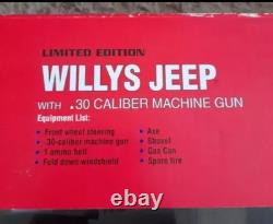 GI Joe Classic Collection Willys Jeep with 30. Caliber Hasbro 2001 81686 NRFB