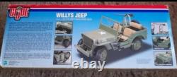 GI Joe Classic Collection Willys Jeep with 30. Caliber Hasbro 2001 81686 NRFB