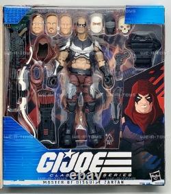 GI Joe Classified Series #31 Master of Disguise Zartan Figure 2021 Hasbro NRFB
