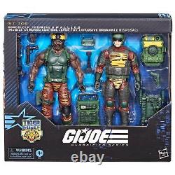 GI Joe Classified Series Tiger Force Roadblock Tripwire MACLEOD Fig Set NEW 2024