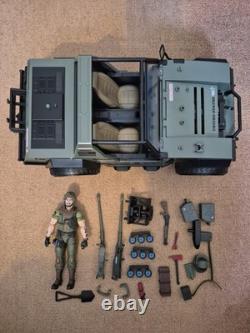 GI Joe Classified Vamp Jeep Vehicle and Driver Hasbro Complete