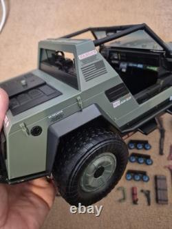 GI Joe Classified Vamp Jeep Vehicle and Driver Hasbro Complete