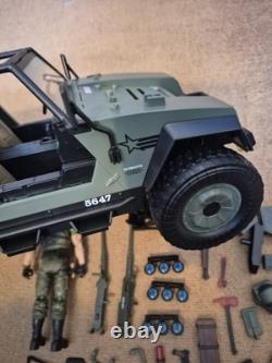 GI Joe Classified Vamp Jeep Vehicle and Driver Hasbro Complete