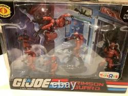 GI Joe Cobra Crimson Guard Troopers Action Figures Boxed L@@K