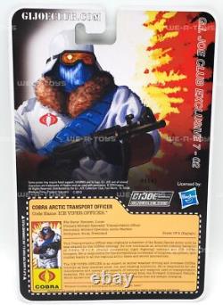 GI Joe Cobra Enemy Ice Viper Officer Exclusive Action Figure 2018 Hasbro NRFP GI Joe Cobra Enemy Ice Viper Officer Exclusive Action Figure 2018 Hasbro NRFP
