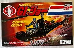 GI Joe Cobra Gyro Japanese packaging Takara Vintage 1986