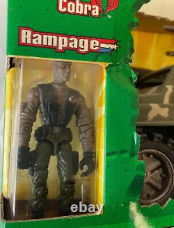 GI Joe Cobra Jeep Split Fire With Rampage Figure 2003 Spy Troops Hasbro