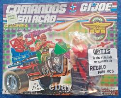 GI Joe Comandos Em Acao Ciclofera + Street Fighter Figure Estrela Brazil 1993