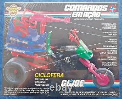 GI Joe Comandos Em Acao Ciclofera + Street Fighter Figure Estrela Brazil 1993
