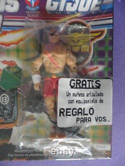 GI Joe Comandos Em Acao Ciclofera + Street Fighter Figure Estrela Brazil 1993