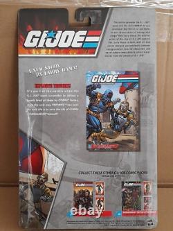 GI-Joe Comic Pack 25Th Anniversary 2 Figures Mine Detector + Cobra Commander