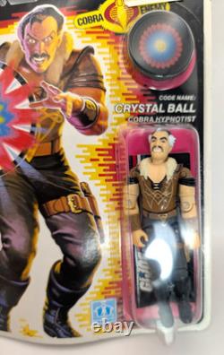 GI Joe Crystal Ball Cobra Hypnotist Figure Hasbro 1986 Sealed New RK277