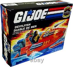 GI Joe Devilfish, Vintage 1986, Collectible, New! Mint in Sealed Box! AFA IT