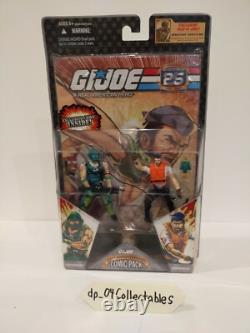 GI Joe Exclusive Action Figure Copperhead & Shipwreck Hasbro New Sealed & Comic