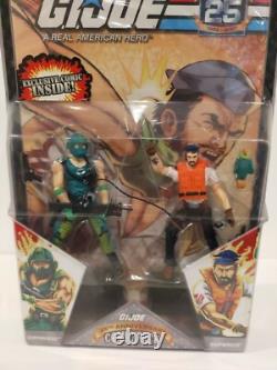 GI Joe Exclusive Action Figure Copperhead & Shipwreck Hasbro New Sealed & Comic
