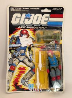GI Joe Fast Draw Mobile Missile Specialist Figure Hasbro 1986 Sealed New RK275
