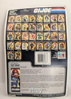 GI Joe Fast Draw Mobile Missile Specialist Figure Hasbro 1986 Sealed New RK275